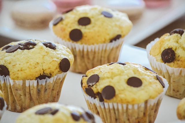 muffiny s čokoládou